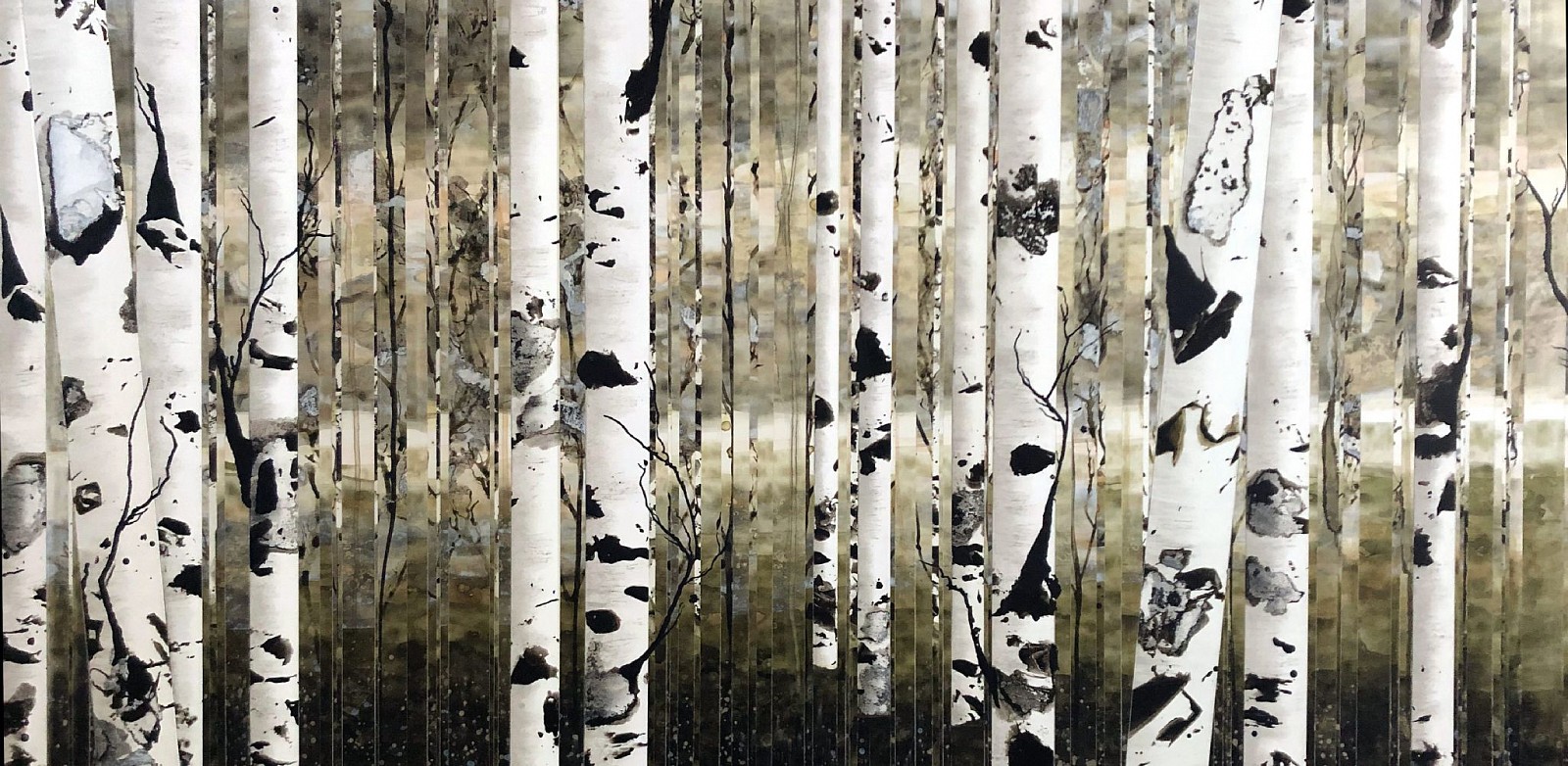 Anastasia Kimmett, Stormy Skies with Aspens, 2022
Mixed Media on Panel, 24 x 48 in. (61 x 121.9 cm)
SOLD
08044
&bull;