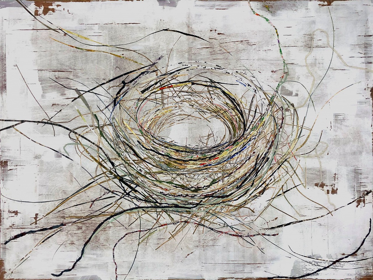 Anastasia Kimmett, Tree House #7, 2022
Mixed Media on Paper, Mounted on Birch Panel, 36 x 48 in. (101.6 x 139.7 cm)
08069