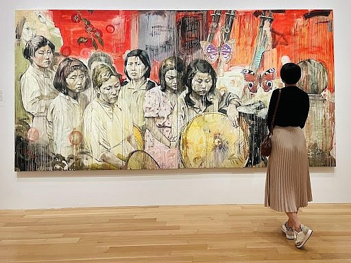 Blog: Tour of Hung Liu's Retrospective at the Smithsonian National Portrait Gallery, May  7, 2022 - Diehl Gallery