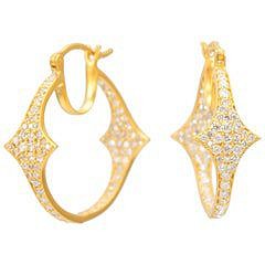 Lauren Harper - Diamond Hoops $6,550