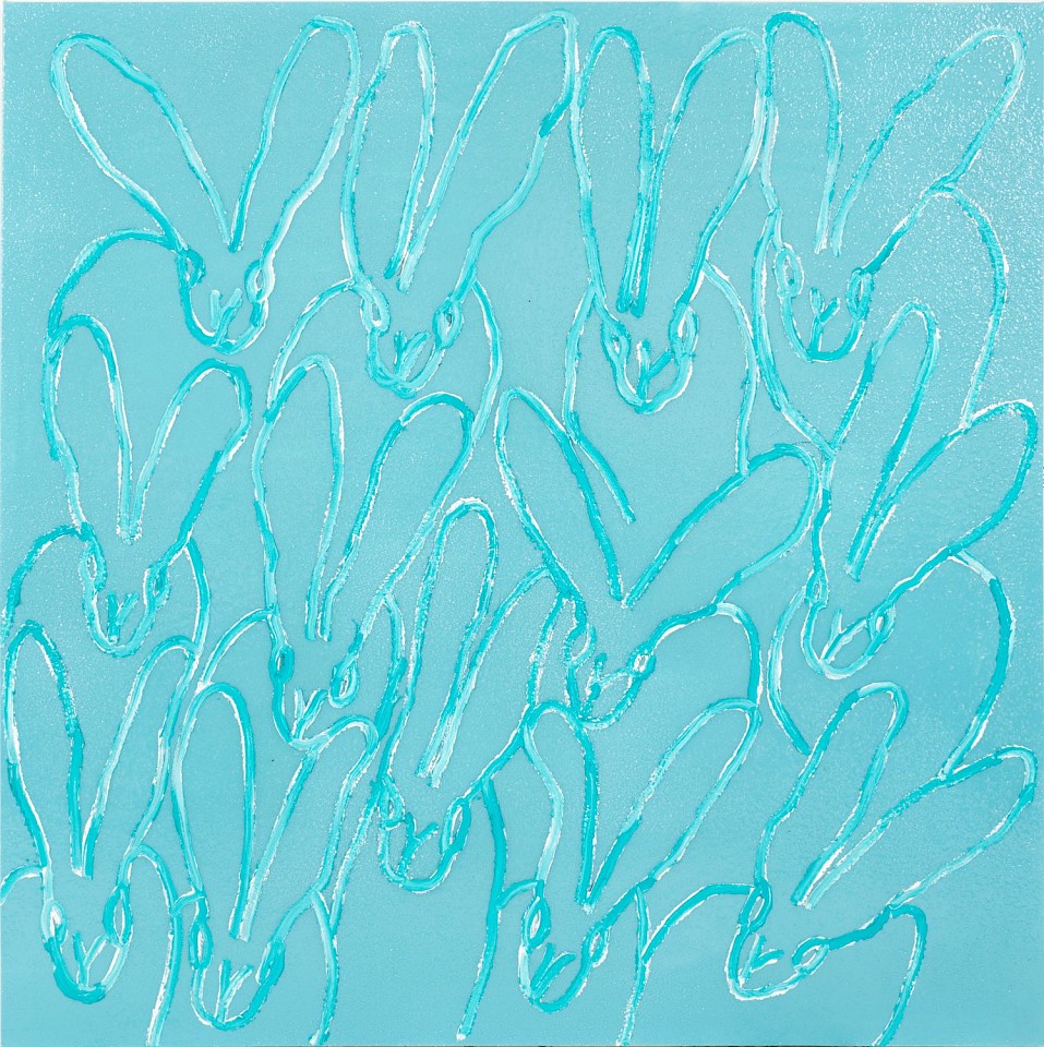 Hunt Slonem, Moonstone Hutch, 2022
Oil, Acrylic, and Diamond Dust on Canvas, 40 x 40 in. (101.6 x 101.6 cm)
08028