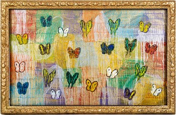 Hunt Slonem - Question Mark & Comma