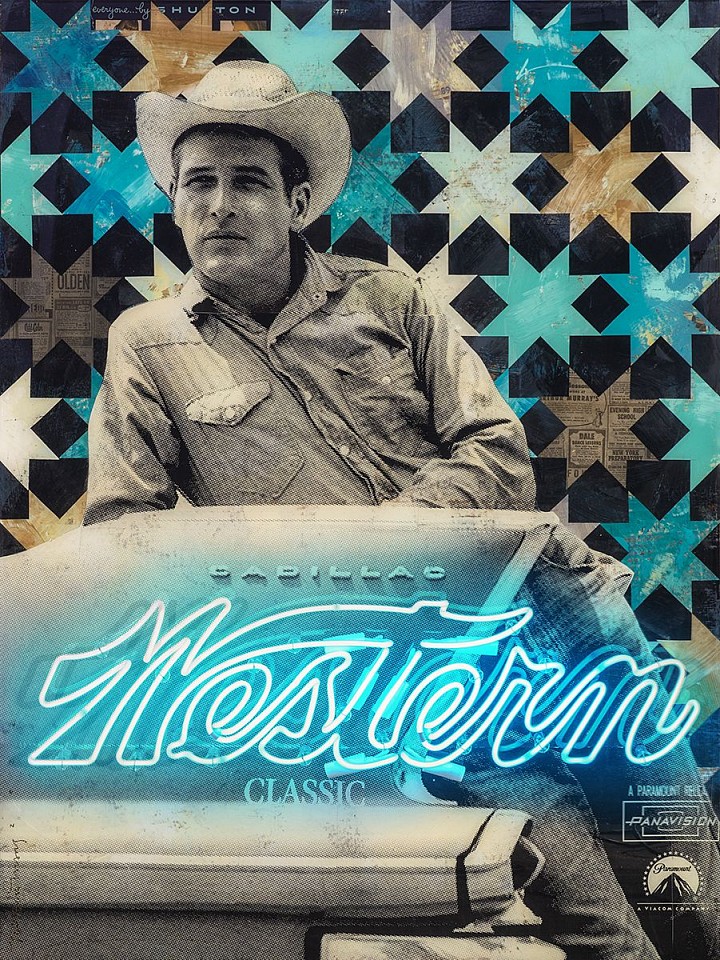 Robert Mars, Western Classic, 2022
Mixed Media and Collage on Wood Panel with Neon Tubing, 48 x 38 in. (121.9 x 96.5 cm)
08181