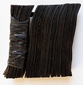 Kate Hunt, Study #3
2022, Newspaper, Encaustic, Bailing Twine and Innertube Tires