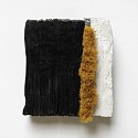 Kate Hunt, Study #10
2022, Newspaper, Encaustic, Bailing Twine and Innertube Tires
