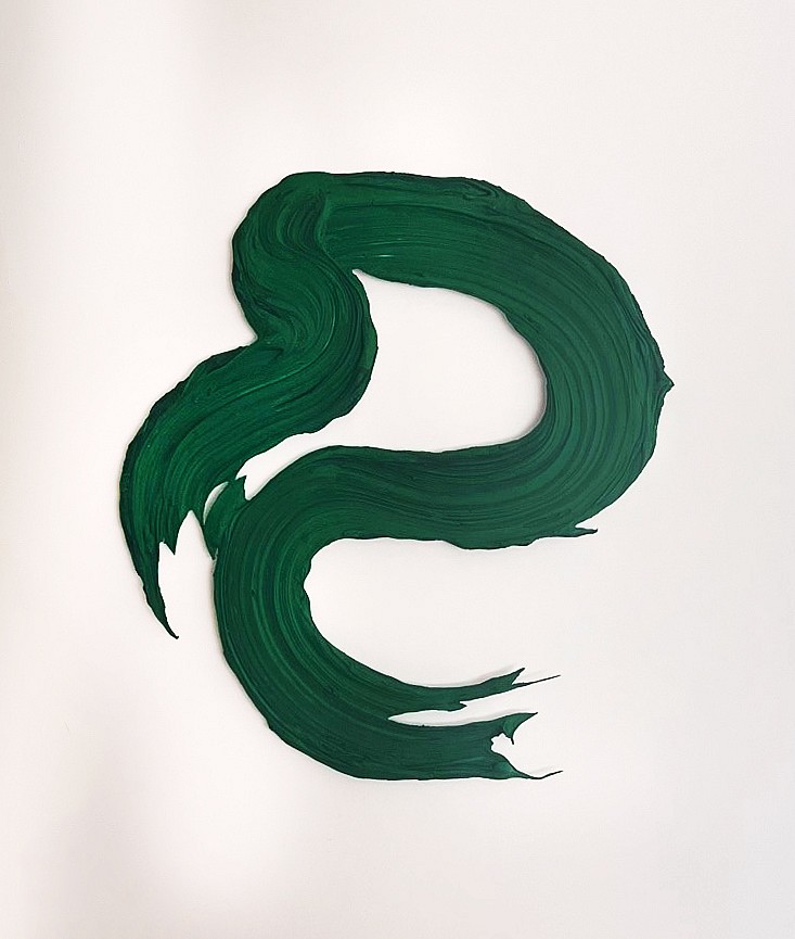 Donald Martiny, Pama
Polymer and Pigment Mounted on Aluminum, 40 x 36 x 2 in.
