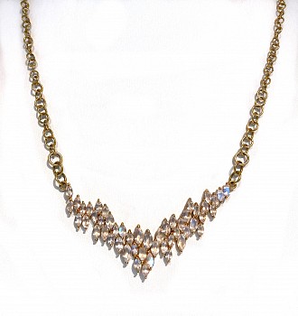 Lauren Harper - White Topaz Necklace $5,490