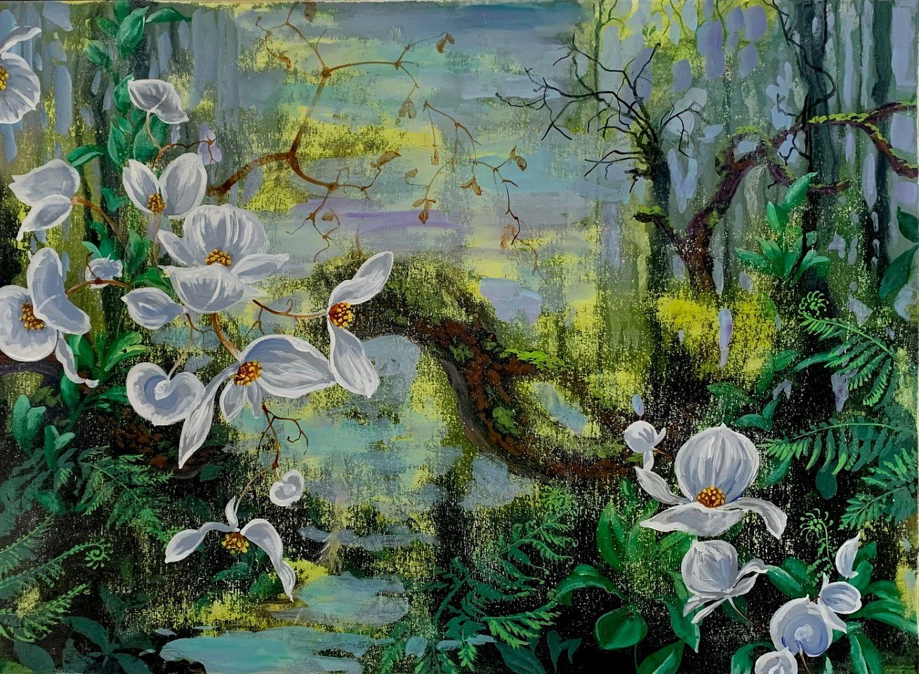 Chris Reilly, Wild Begonias, 2022
Acrylic on panel, 22 x 30 in. (55.9 x 76.2 cm)
08343