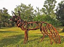 Wendy Klemperer, Bundy Fox
2013, Salvaged Steel