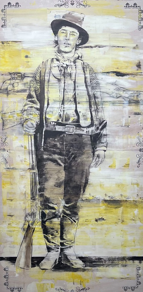 Douglas Schneider, Billy the Kid, 2023
Oil on Panel, 72 x 36 in. (182.9 x 91.4 cm)
08390