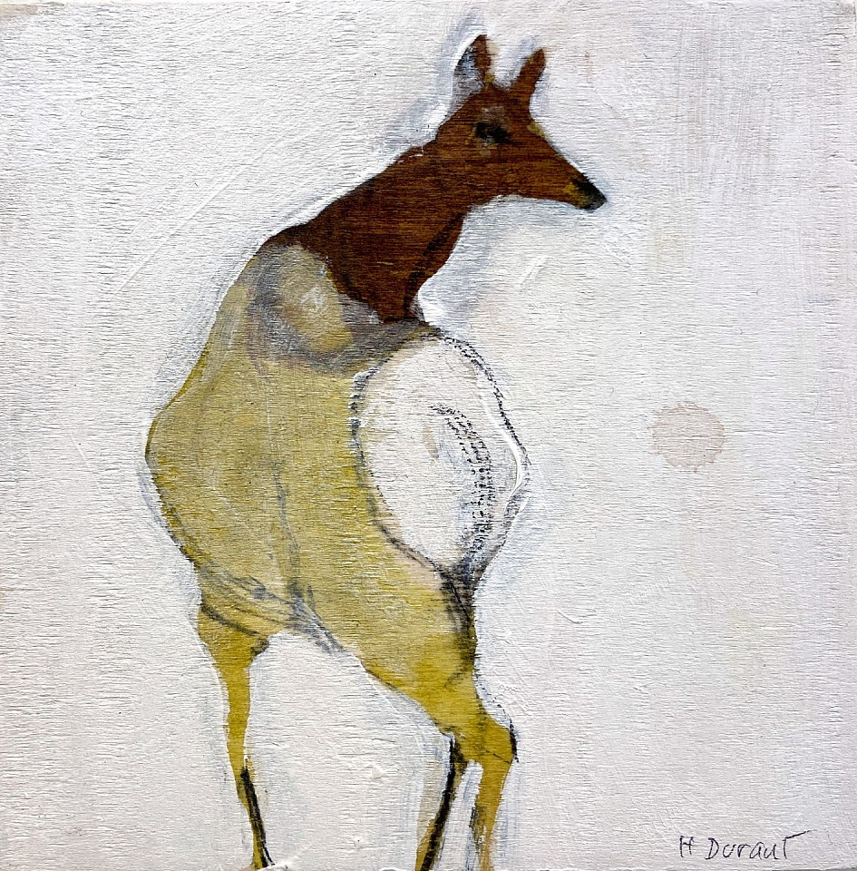 Helen Durant, Keeping an Eye Out, 2022
Acrylic and Charcoal on Wood Panel, 6 x 6 in. (15.2 x 15.2 cm)
08378