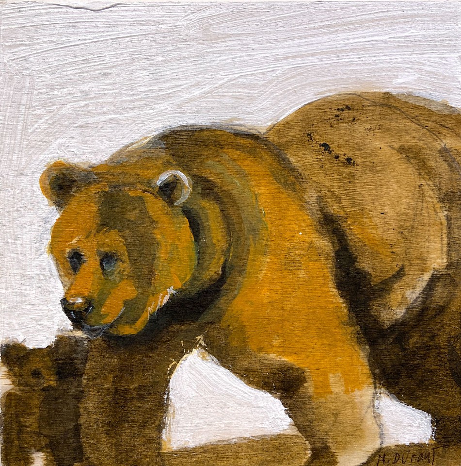 Helen Durant, Papa Bear, 2022
Acrylic on Wood Panel, 6 x 6 in. (15.2 x 15.2 cm)
08381