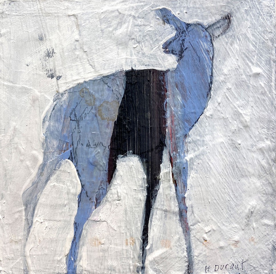 Helen Durant, Uncertain, 2022
Acrylic and Charcoal on Panel, 6 x 6 in. (15.2 x 15.2 cm)
08386
