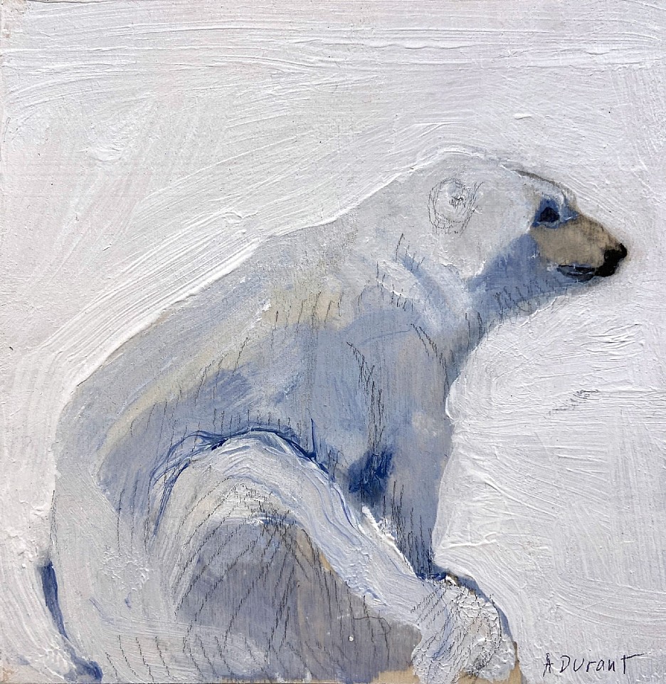 Helen Durant, Waiting, 2022
Acrylic and Charcoal on Panel, 6 x 6 in. (15.2 x 15.2 cm)
08387