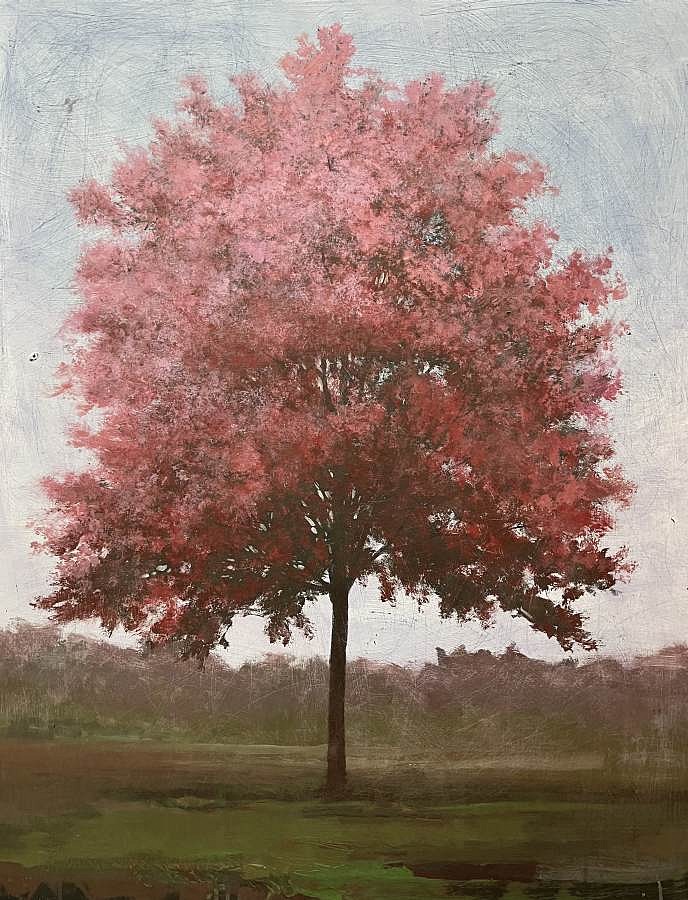 Peter Hoffer, Eastern Redbud
48 x 36 x 2 in. (121.9 x 91.4 cm)